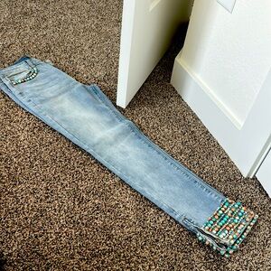 Boston Proper size 2 pearl jeans with tag. NWT.